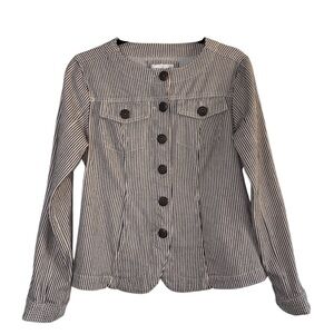 Live a Little Striped Jacket